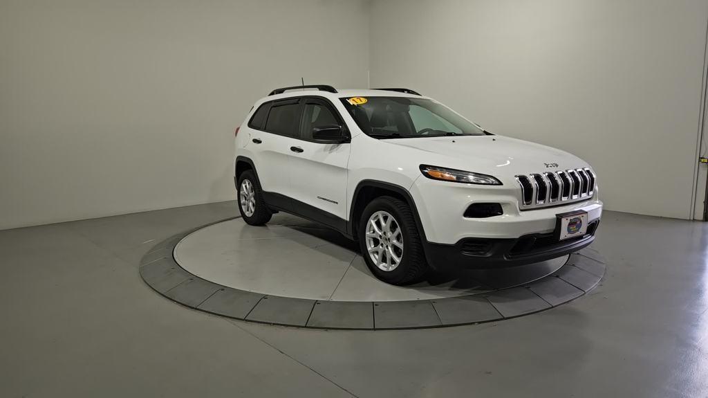 used 2017 Jeep Cherokee car, priced at $15,366