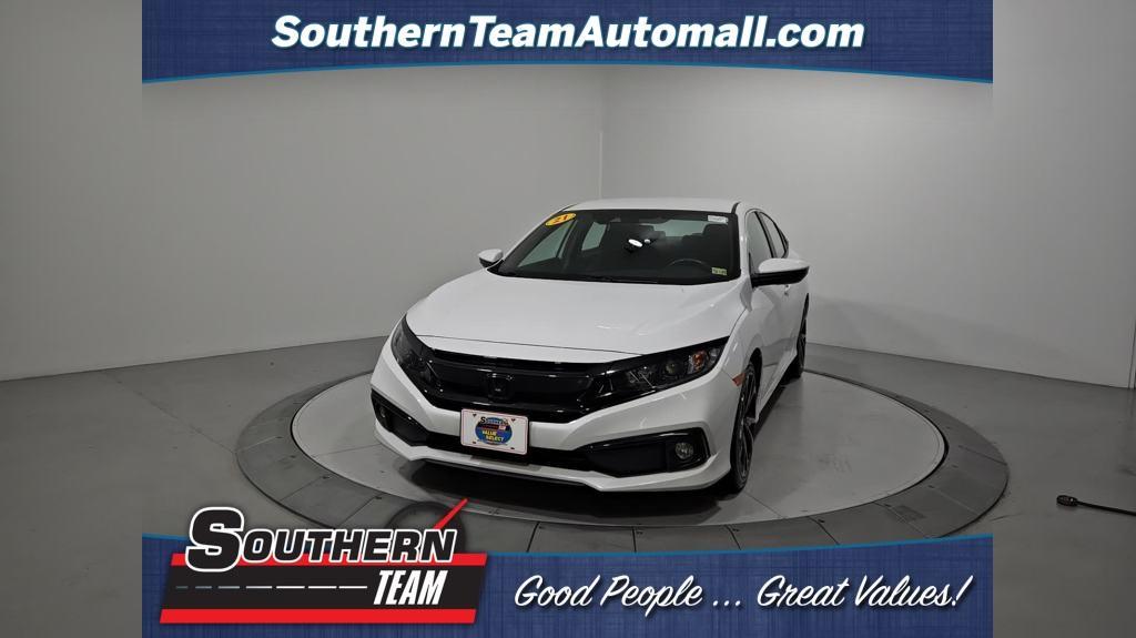 used 2021 Honda Civic car, priced at $19,235