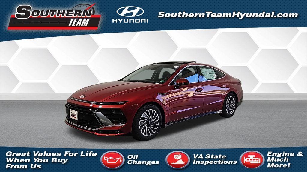 new 2025 Hyundai Sonata Hybrid car, priced at $36,114
