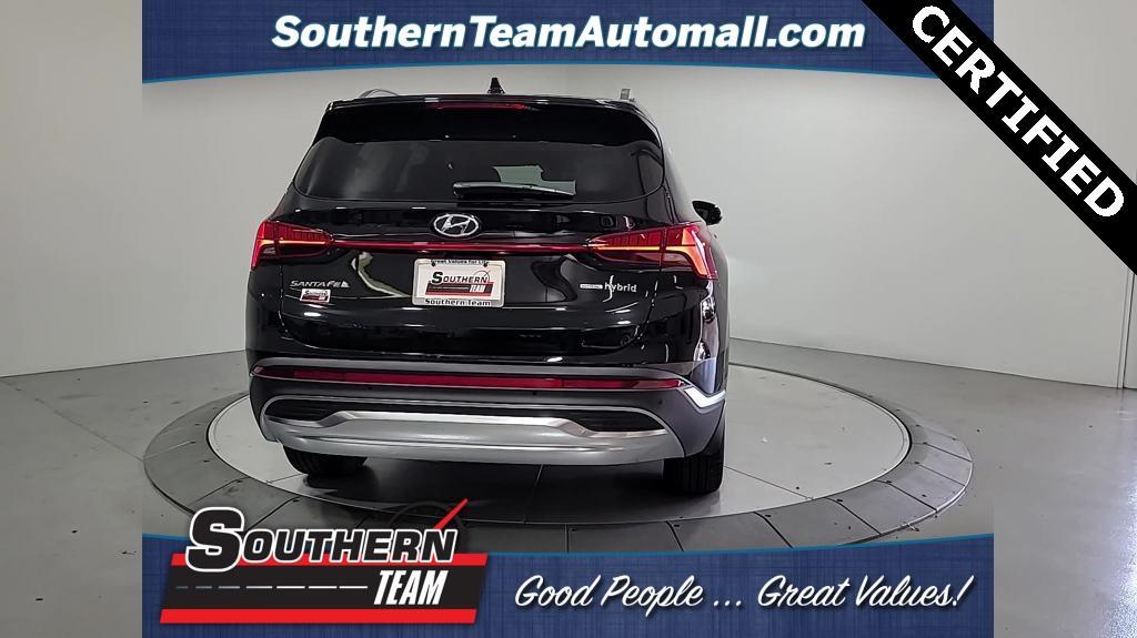 used 2022 Hyundai Santa Fe HEV car, priced at $30,730