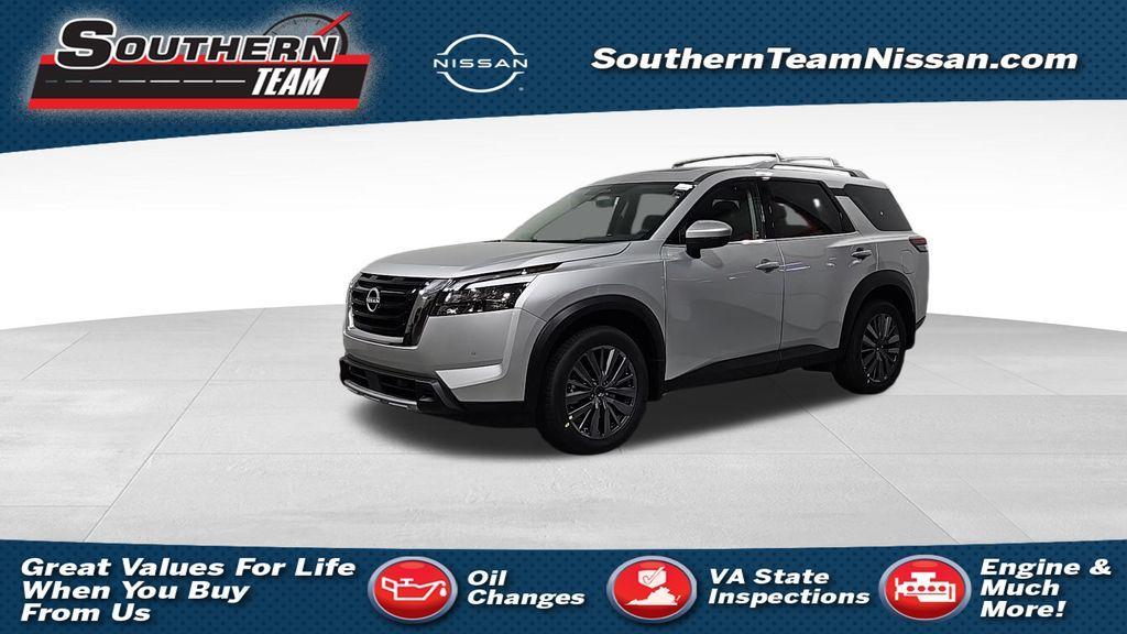 new 2025 Nissan Pathfinder car, priced at $45,921