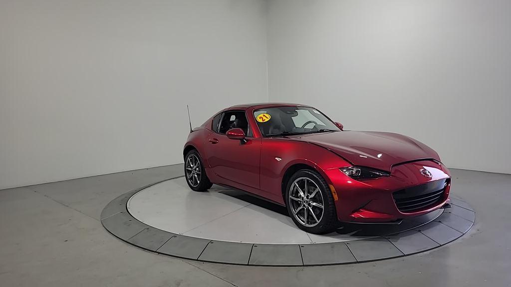 used 2021 Mazda MX-5 Miata RF car, priced at $23,527