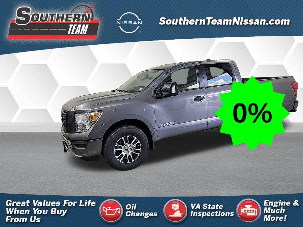 new 2024 Nissan Titan car, priced at $49,236