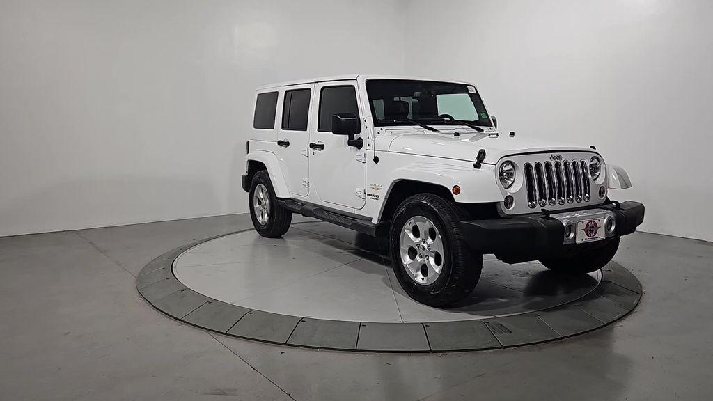 used 2015 Jeep Wrangler Unlimited car, priced at $20,317