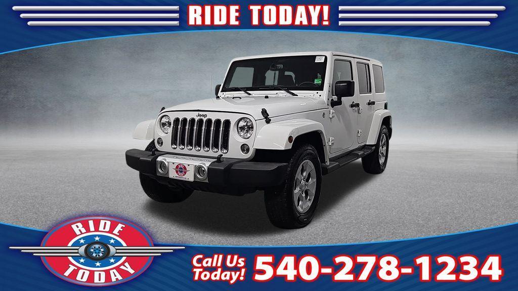 used 2015 Jeep Wrangler Unlimited car, priced at $20,317