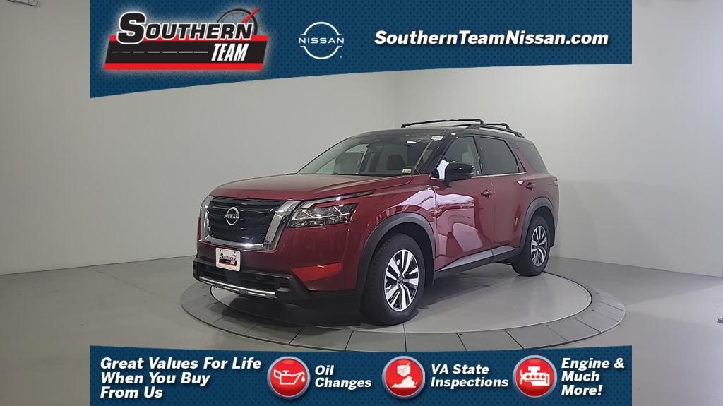new 2024 Nissan Pathfinder car, priced at $44,192