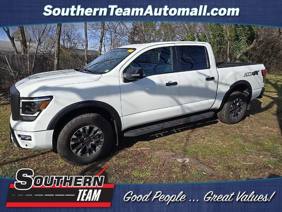 used 2024 Nissan Titan car, priced at $48,814