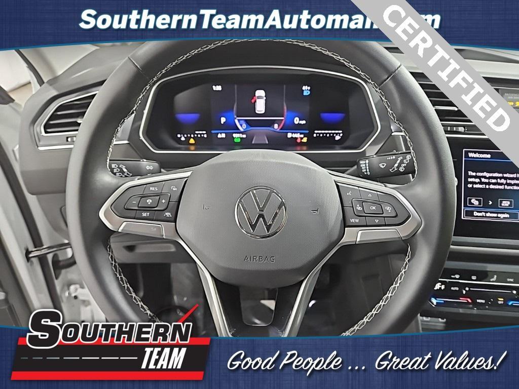 used 2023 Volkswagen Tiguan car, priced at $27,358