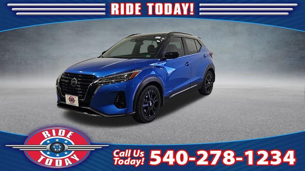 used 2021 Nissan Kicks car, priced at $16,887