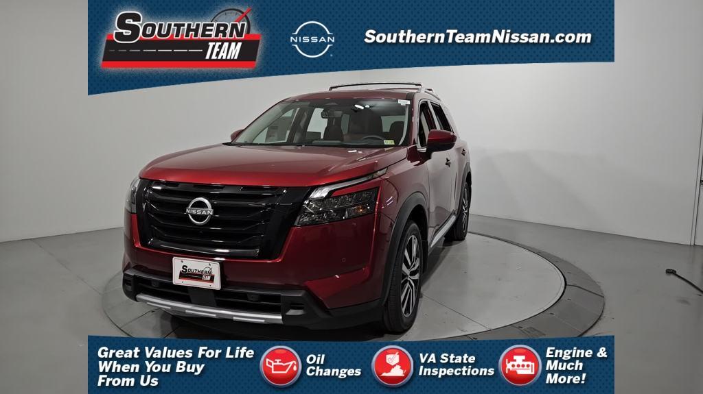 new 2025 Nissan Pathfinder car, priced at $55,975