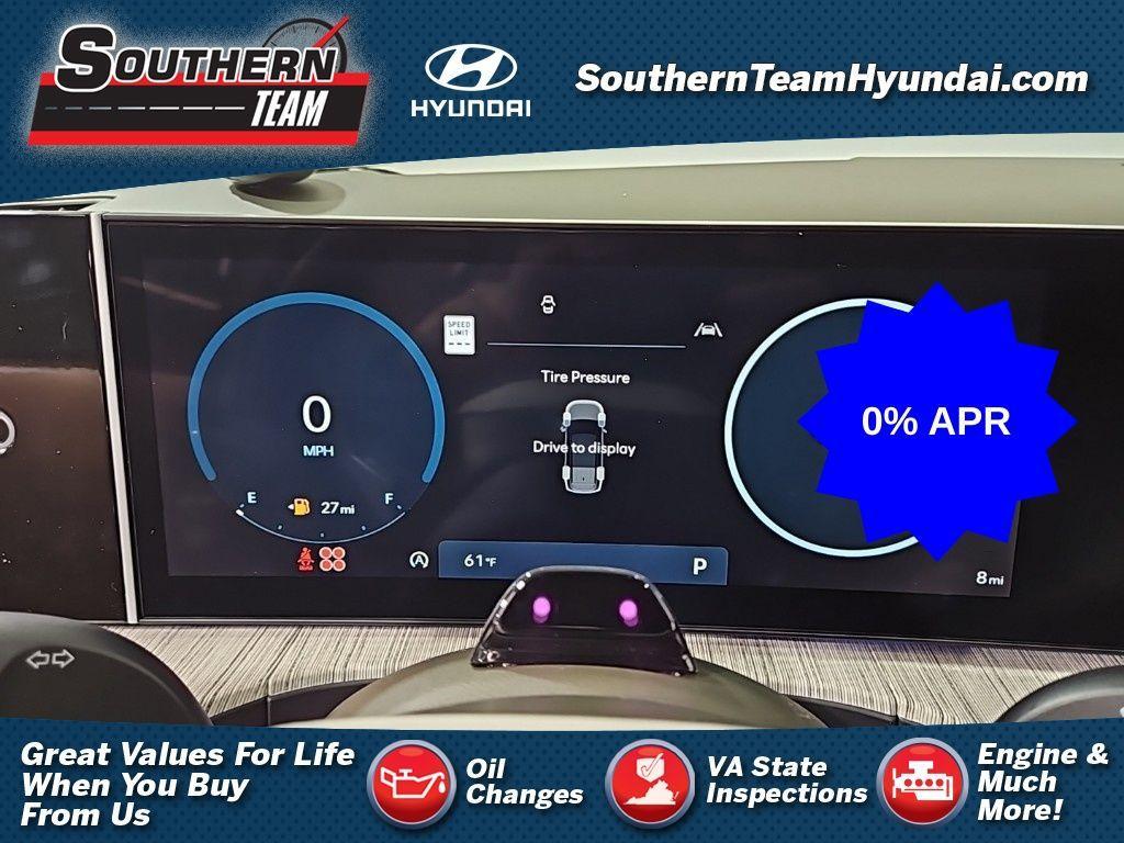 new 2025 Hyundai Santa Fe car, priced at $44,495
