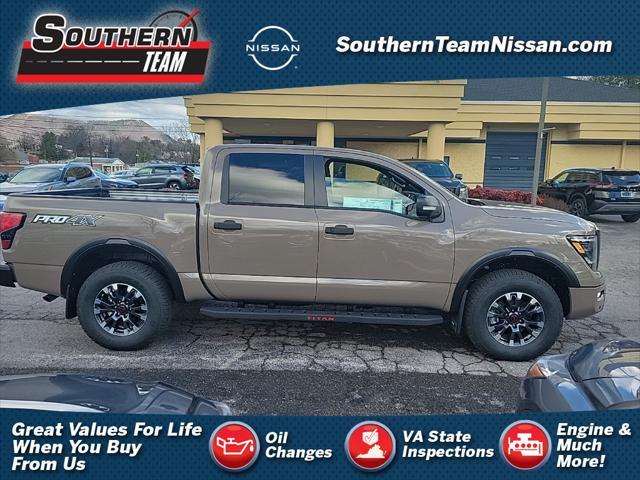 new 2024 Nissan Titan car, priced at $55,593