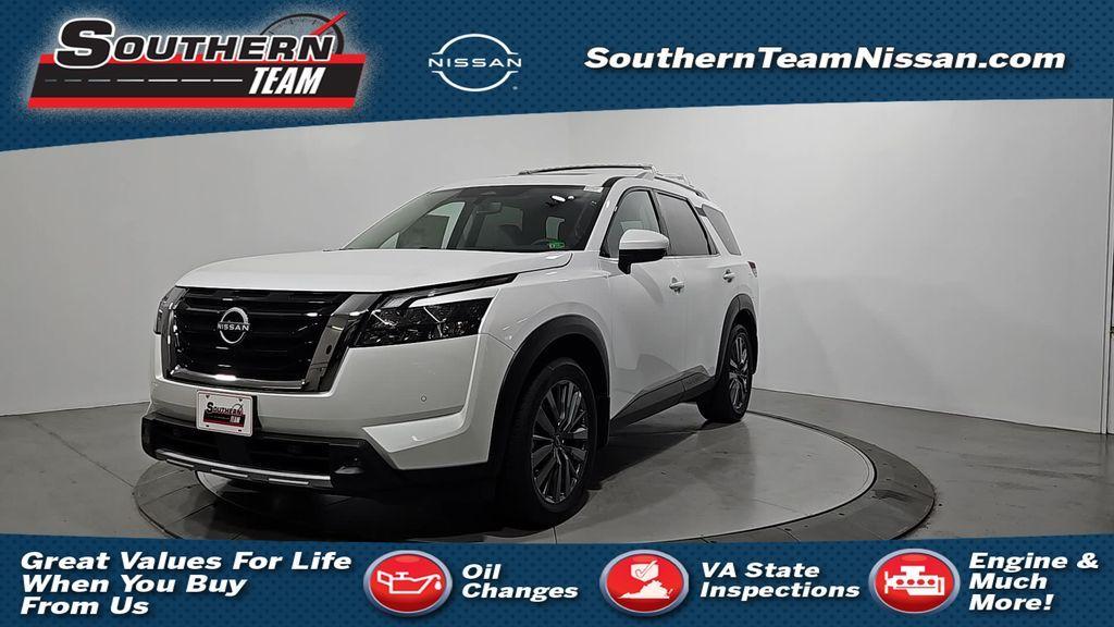 new 2025 Nissan Pathfinder car, priced at $46,656