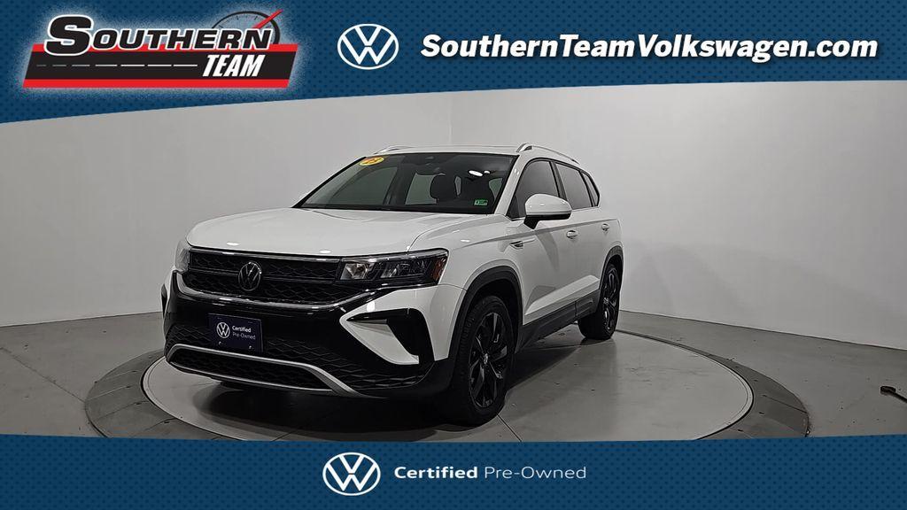 used 2023 Volkswagen Taos car, priced at $22,104