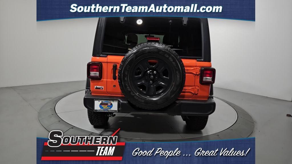 used 2018 Jeep Wrangler Unlimited car, priced at $25,549