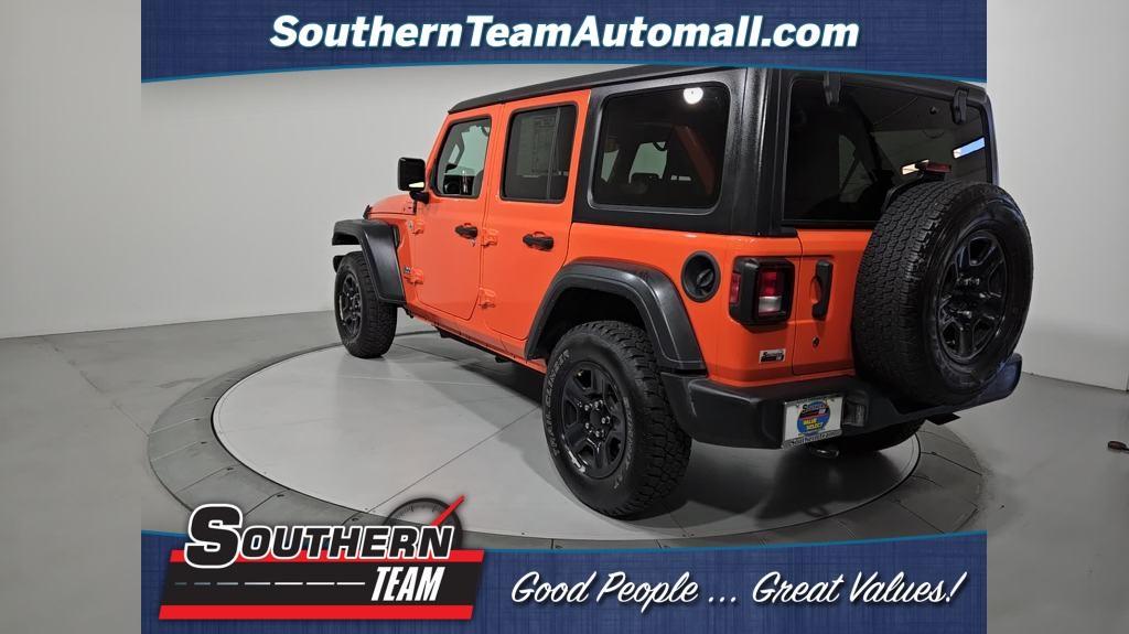 used 2018 Jeep Wrangler Unlimited car, priced at $25,549