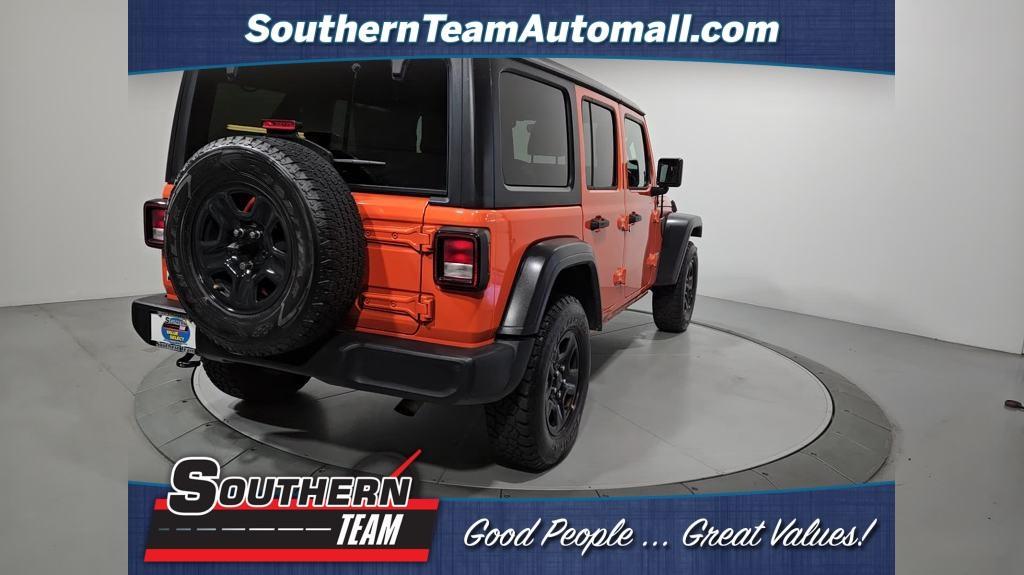 used 2018 Jeep Wrangler Unlimited car, priced at $25,549