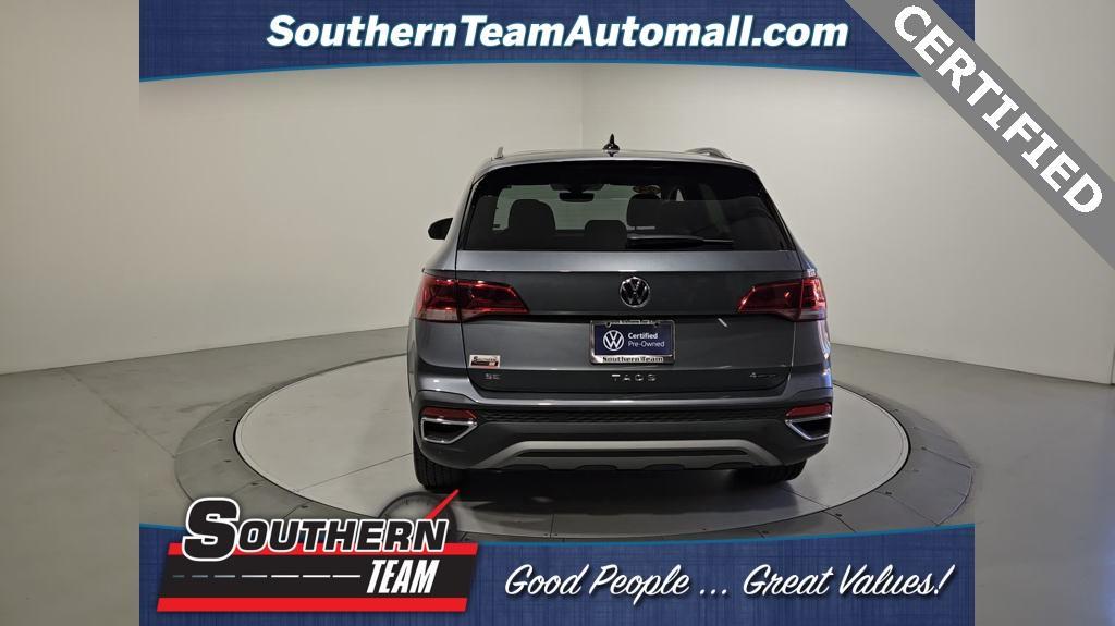 used 2023 Volkswagen Taos car, priced at $24,330