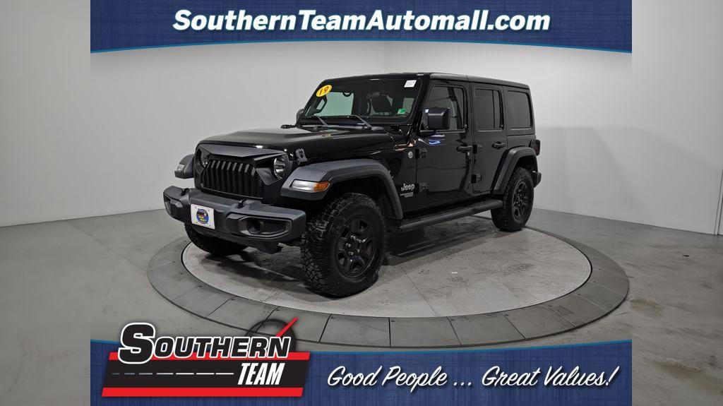 used 2019 Jeep Wrangler Unlimited car, priced at $25,490