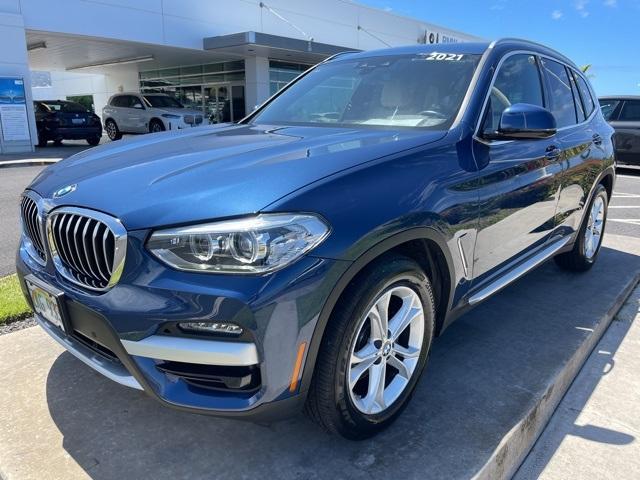 used 2021 BMW X3 car, priced at $34,875