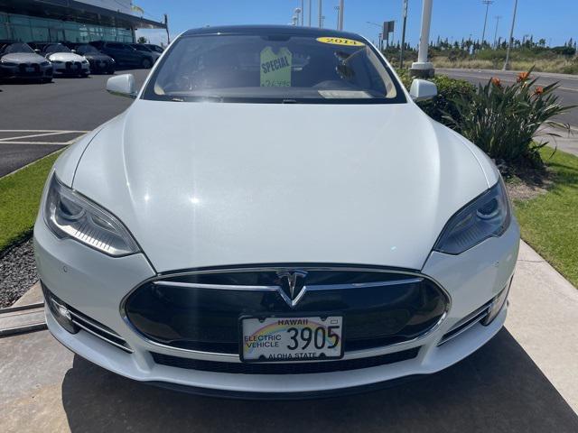 used 2014 Tesla Model S car, priced at $21,795