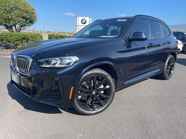 used 2022 BMW X3 car, priced at $34,500