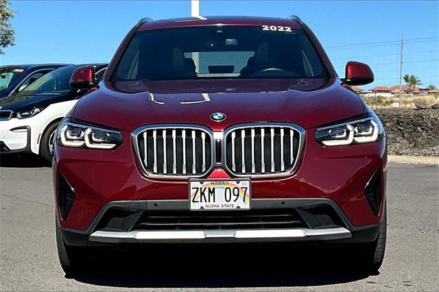 used 2022 BMW X3 car, priced at $36,895