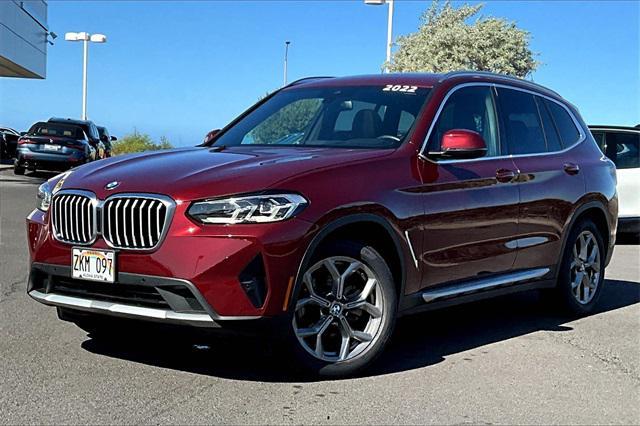 used 2022 BMW X3 car, priced at $36,895