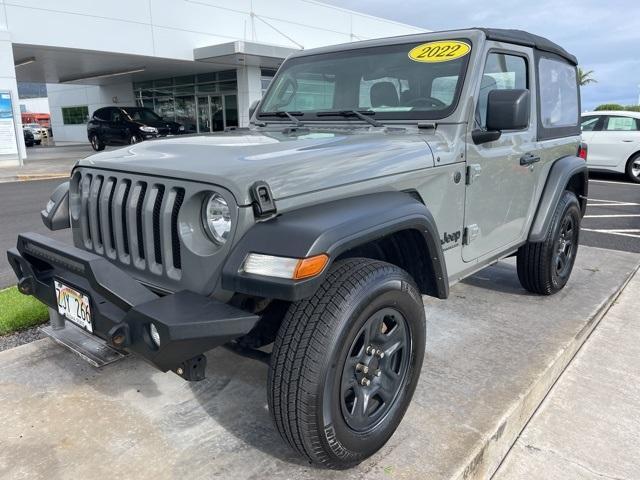 used 2022 Jeep Wrangler car, priced at $28,795