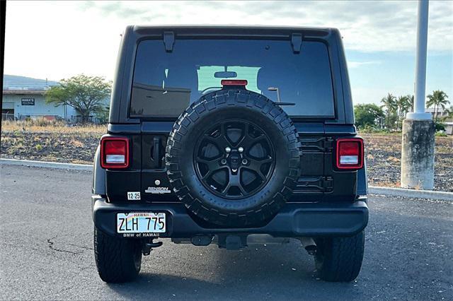 used 2021 Jeep Wrangler Unlimited car, priced at $33,795