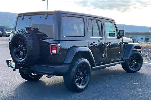 used 2021 Jeep Wrangler Unlimited car, priced at $33,795