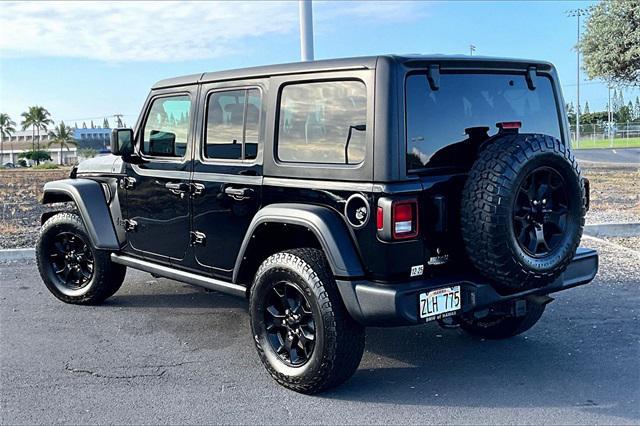used 2021 Jeep Wrangler Unlimited car, priced at $33,795