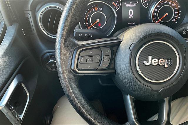 used 2021 Jeep Wrangler Unlimited car, priced at $33,795