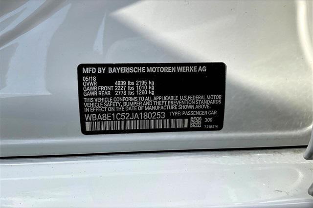 used 2018 BMW 330e car, priced at $17,995