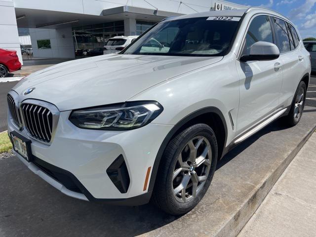 used 2022 BMW X3 car, priced at $34,795