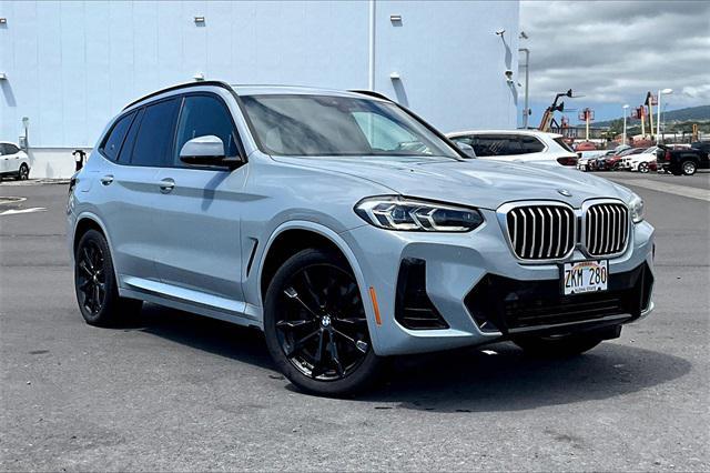 used 2022 BMW X3 car, priced at $38,995