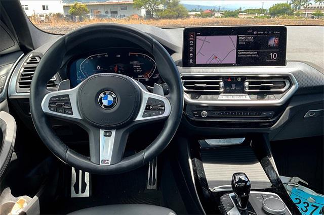 used 2022 BMW X3 car, priced at $38,995