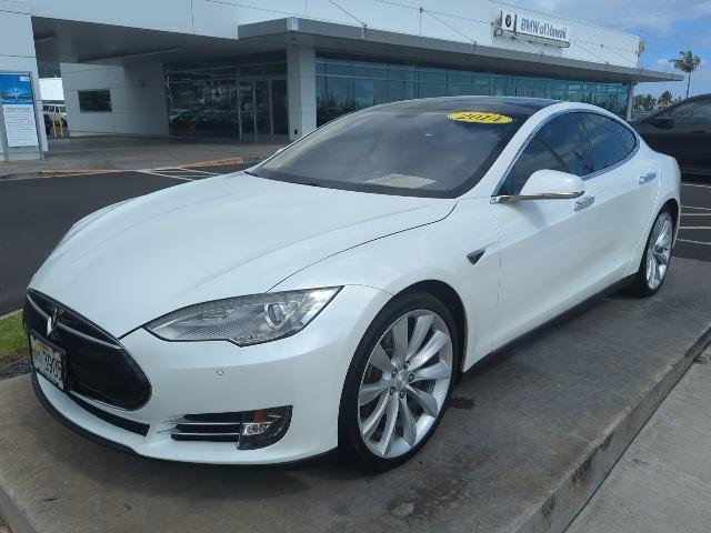used 2014 Tesla Model S car, priced at $26,495