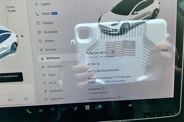 used 2018 Tesla Model 3 car, priced at $23,495