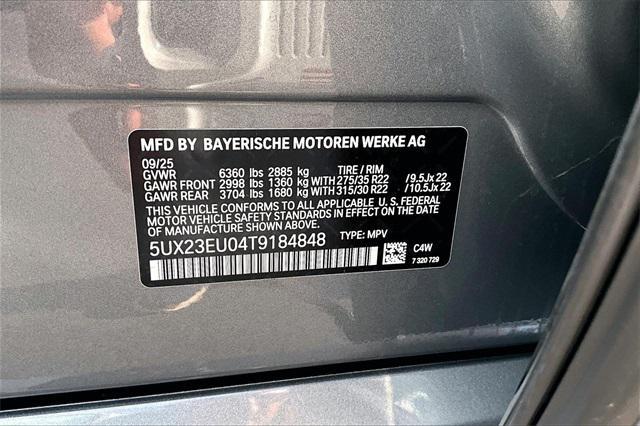 new 2026 BMW X5 car, priced at $80,875