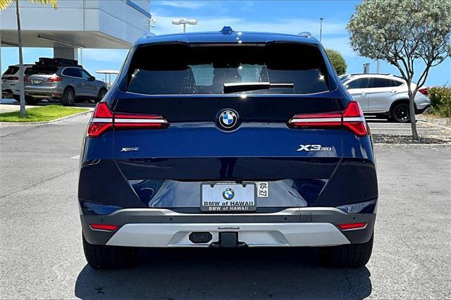 new 2025 BMW X3 car, priced at $63,750