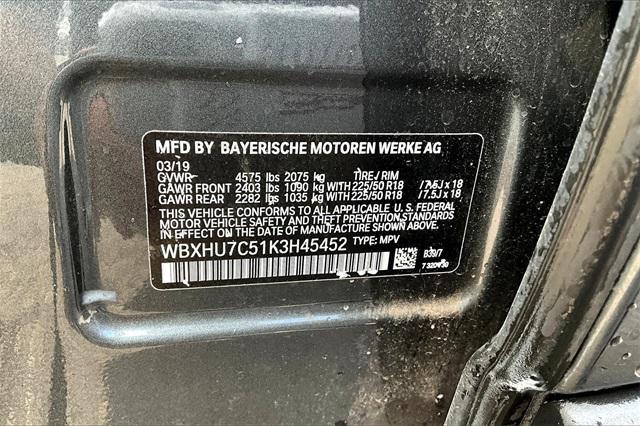 used 2019 BMW X1 car, priced at $19,685