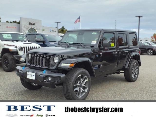new 2024 Jeep Wrangler 4xe car, priced at $44,932