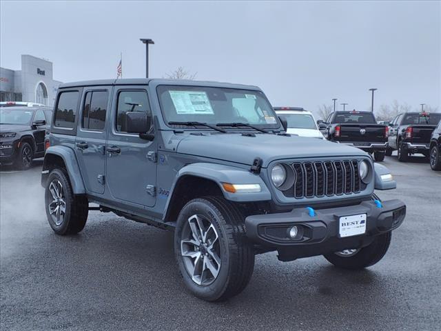 new 2024 Jeep Wrangler 4xe car, priced at $47,781