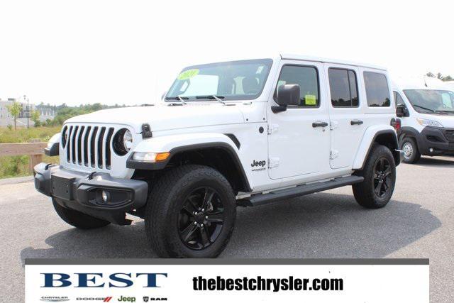 used 2021 Jeep Wrangler Unlimited car, priced at $32,987