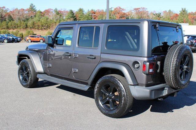 used 2021 Jeep Wrangler Unlimited car, priced at $31,924