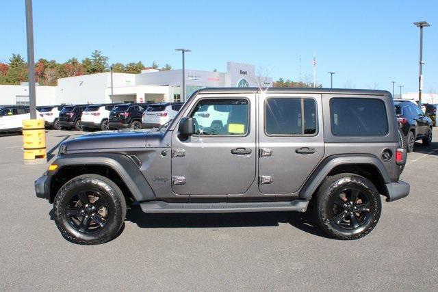 used 2021 Jeep Wrangler Unlimited car, priced at $31,924