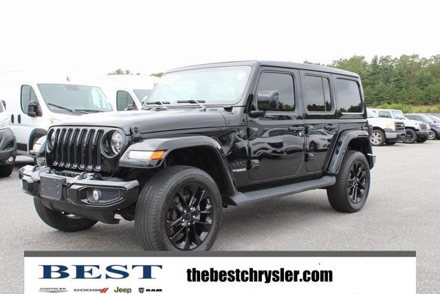 used 2021 Jeep Wrangler Unlimited car, priced at $33,987