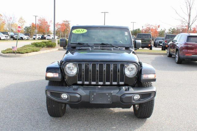 used 2021 Jeep Wrangler Unlimited car, priced at $31,498