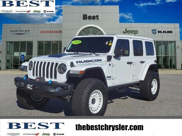 used 2021 Jeep Wrangler Unlimited car, priced at $46,987